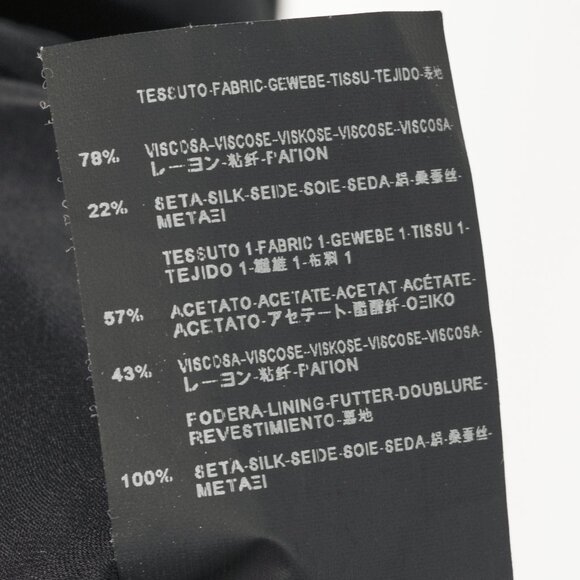 Saint Laurent AW/14 Runway Black Velvet Chain-Embellished Mini Dress - Picture 13 of 14